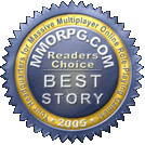 MMORPG.com award 'best story' 2005 for Ryzom
